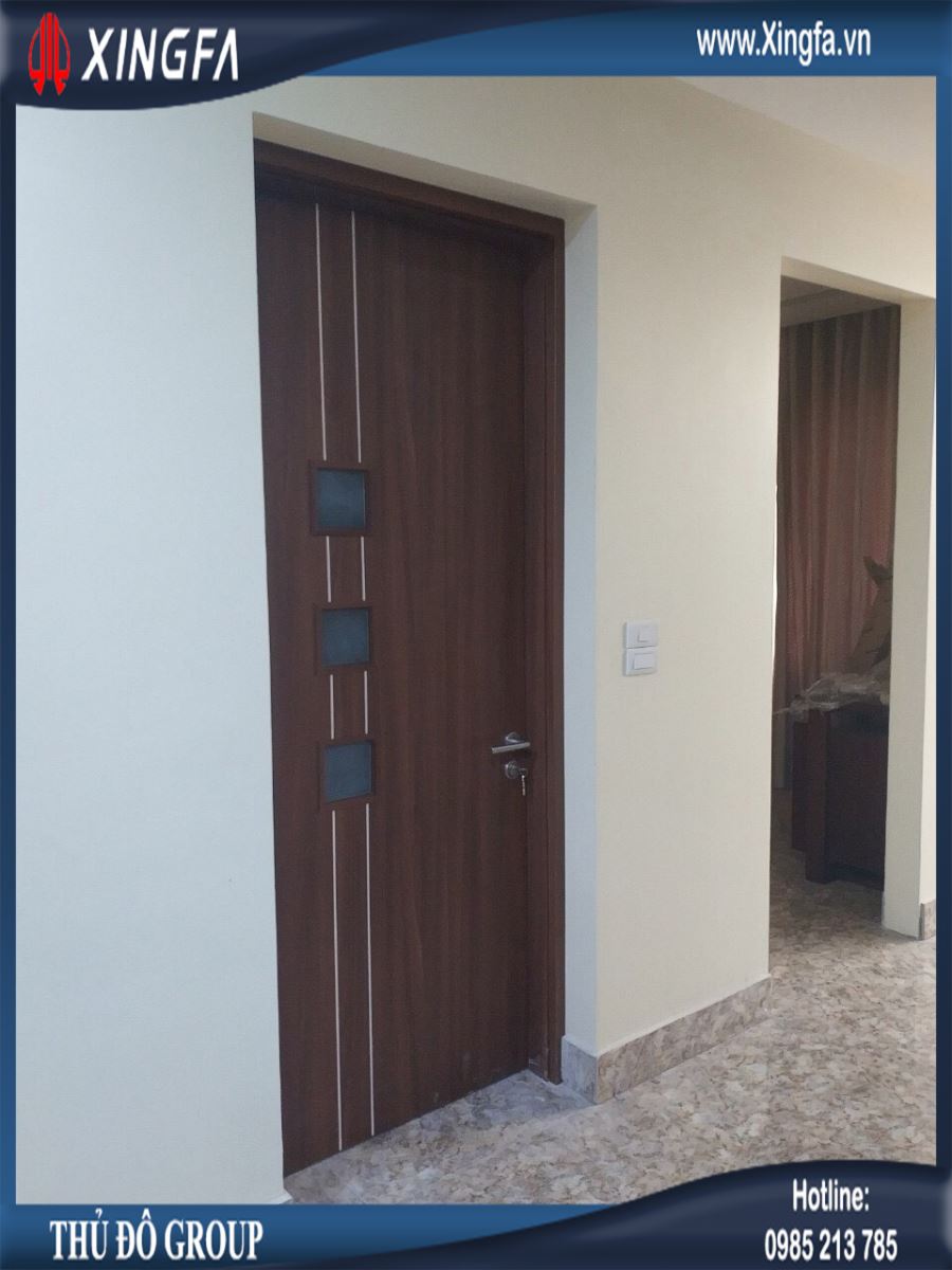 Cửa gỗ Huge giúp không gian thêm ấm áp và gần gũi