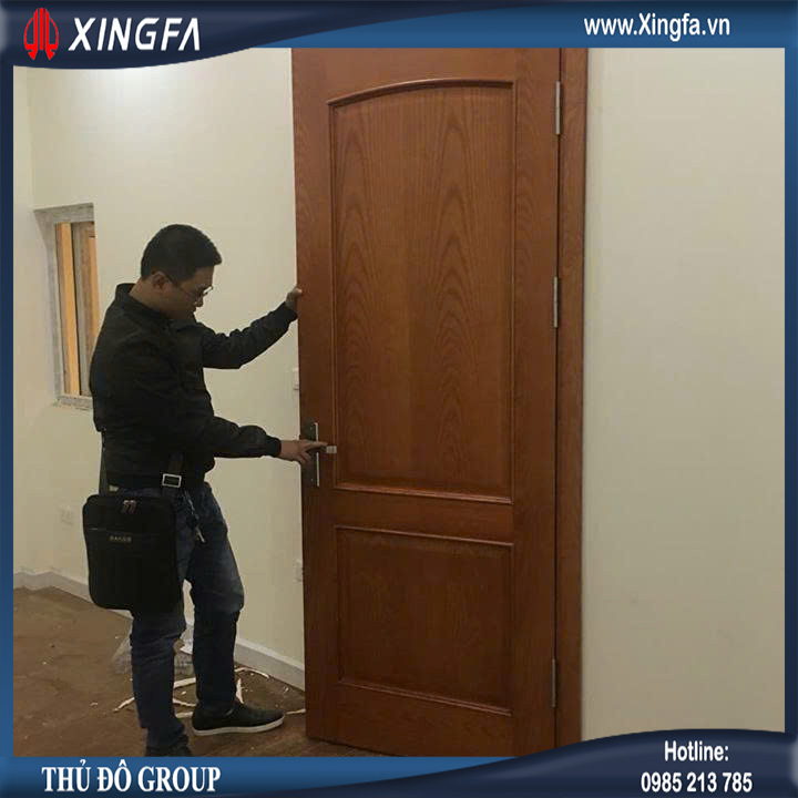 Cửa gỗ Huge – Chống nước 100%, phù hợp cả phòng tắm